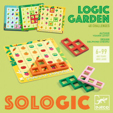 LOGIC GARDEN Jeu Sologic de DJECO 8520