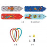 4 bracelets de force à créer "Super pouvoirs" DIY DJECO 7978