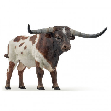 Taureau Longhorn, figurine PAPO 51156