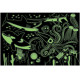 Puzzle qui Brille dans le Noir 'Prédateurs des mers' 100 pcs Mudpuppy
