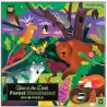 Puzzle qui Brille dans le Noir "Forêt" 500 pcs Mudpuppy