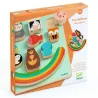 Puzzle d'encastrement et jeu d'équilibre "Puzz & Boom Rainbow" DJECO 1076