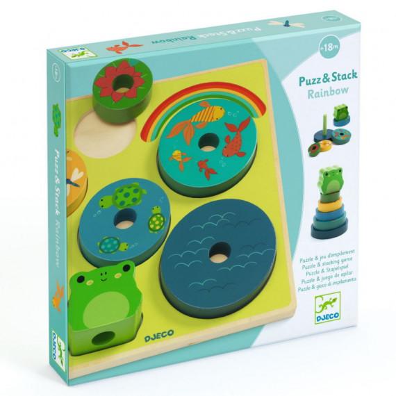 Jouets empilables en forme de fusée colorée en bois Rainbow Stacker Puzzle  Blocks Sensory Toy six Plug-in Parts Nesting for Kids - Cdiscount Jeux -  Jouets