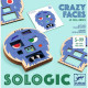 CRAZY FACES Jeu Sologic de DJECO 8591