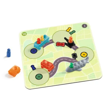 TRAFFIC LOGIC Jeu Sologic de DJECO 8585