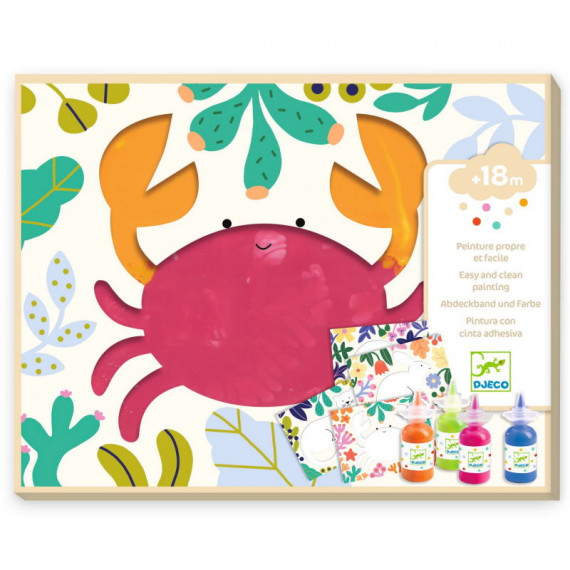 Mon premier kit de peinture au doigt, jouets 1er age