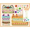 Collage mosaïques "Cakes et bombecs" DJECO 0075