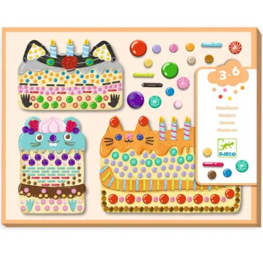 Collage mosaïques "Cakes et bombecs" DJECO 0075