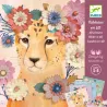 Tableaux en 3D "Couronnes de fleurs" DJECO 9454