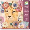 Tableaux en 3D "Couronnes de fleurs" DJECO 9454
