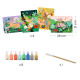 Coffret peinture 3D "Forêt tropicale" DJECO 8968