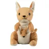 Peluche bouillotte Kangourou Warmies Cozy Soframar