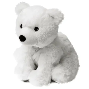 Peluche bouillotte Ours polaire Warmies Cozy Soframar