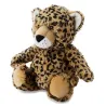 Peluche bouillotte Léopard Warmies Cozy junior Soframar