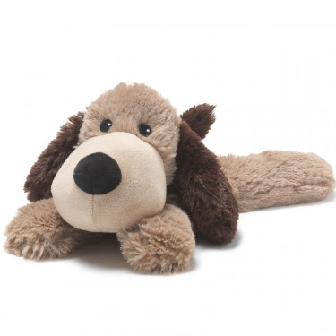 Peluche bouillotte Chien Warmies Cozy junior Soframar