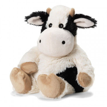 Peluche bouillotte Vache déhoussable Warmies Cozy Soframar