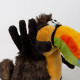 Chakka Tukan, toucan en peluche SIGIKID Kikeriki 42977