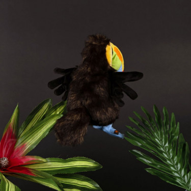 Chakka Tukan, toucan en peluche SIGIKID Kikeriki 42977