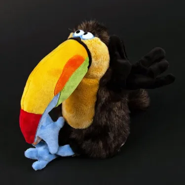 Chakka Tukan, toucan en peluche SIGIKID Kikeriki 42977