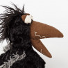 July Jewels, corbeau en peluche SIGIKID Kikeriki 42981