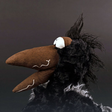 July Jewels, corbeau en peluche SIGIKID Kikeriki 42981