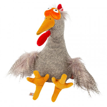 Chilling Chicken, poule en peluche SIGIKID Kikeriki 42984