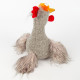 Chilling Chicken, poule en peluche SIGIKID Kikeriki 42984