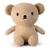 Peluche ourson Boris en velours côtelé beige 24cm - Miffy