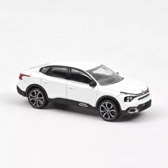 Citroën C4X blanche, voiture jouet Norev 1/64