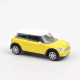 Mini Cooper One jaune, voiture jouet Norev 1/64