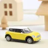 Mini Cooper One jaune, voiture jouet Norev 1/64