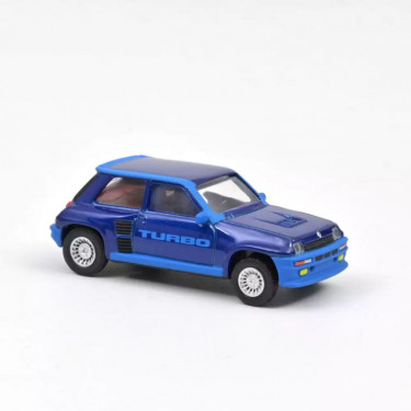 Renault 5 TURBO 1980 bleue Norev 1/64