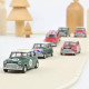 Mini Cooper S 1964 verte drapeau anglais, voiture Norev 1/64