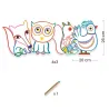Coloriages à révéler "Animaux de la forêt" DJECO 0063