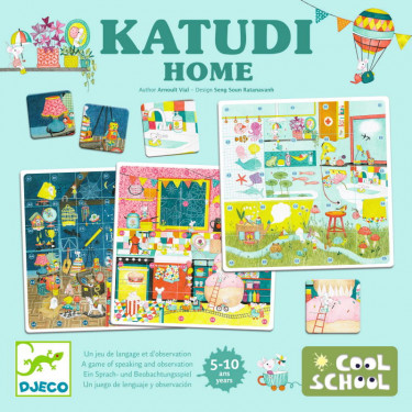 Cool School "Katudi Home", jeu de langage et d'observation DJECO 8584