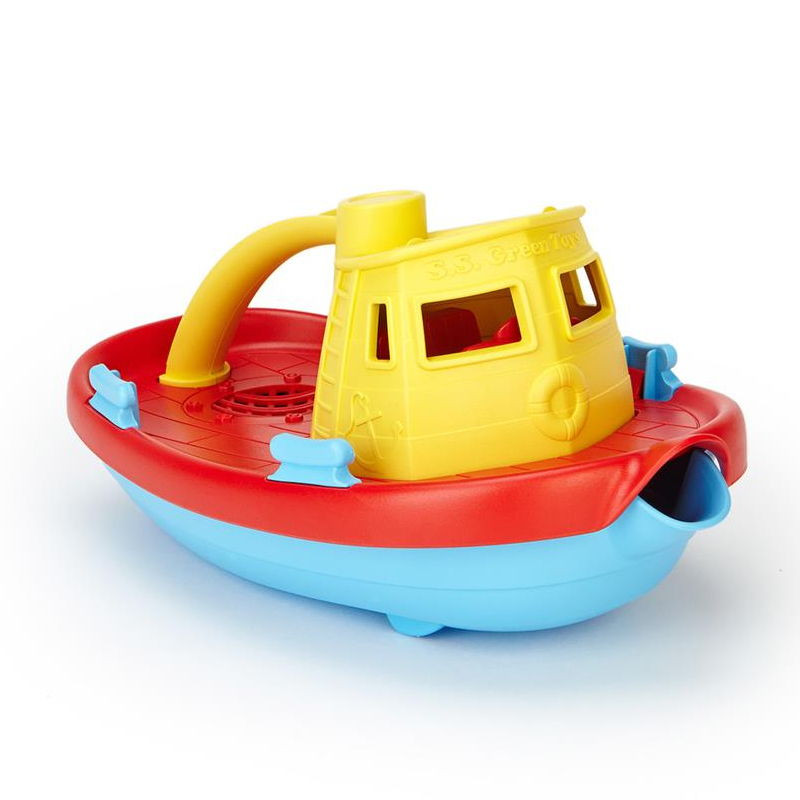 Bateau remorqueur pour le bain GREEN TOYS