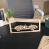 Roadster MK3– UGEARS Puzzle 2,5D en bois