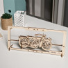 Moto Indie– UGEARS Puzzle 2,5D en bois
