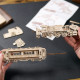 Locomotive à vapeur – UGEARS Puzzle 2,5D en bois