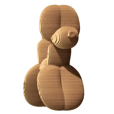 Puzzle 3D en carton - Chien Ballon - Cartonic