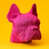 Puzzle sculpture 3D en carton - Bulldog - Cartonic
