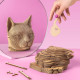 Puzzle sculpture 3D en carton - Chat - Cartonic