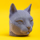 Puzzle sculpture 3D en carton - Chat - Cartonic