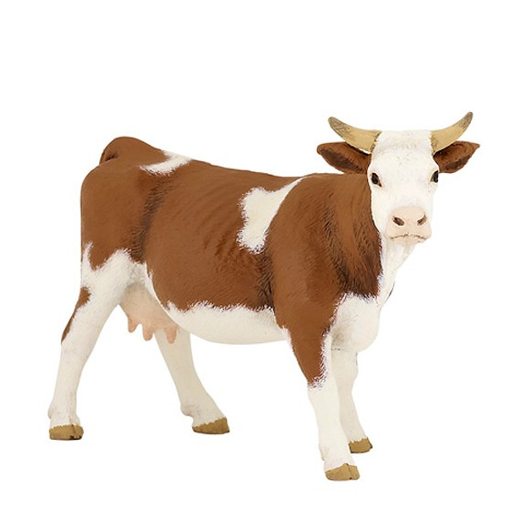 Vache simmental, figurine PAPO 51133