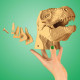 Puzzle sculpture 3D en carton - T-Rex - Cartonic