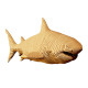 Puzzle sculpture 3D en carton - Requin - Cartonic