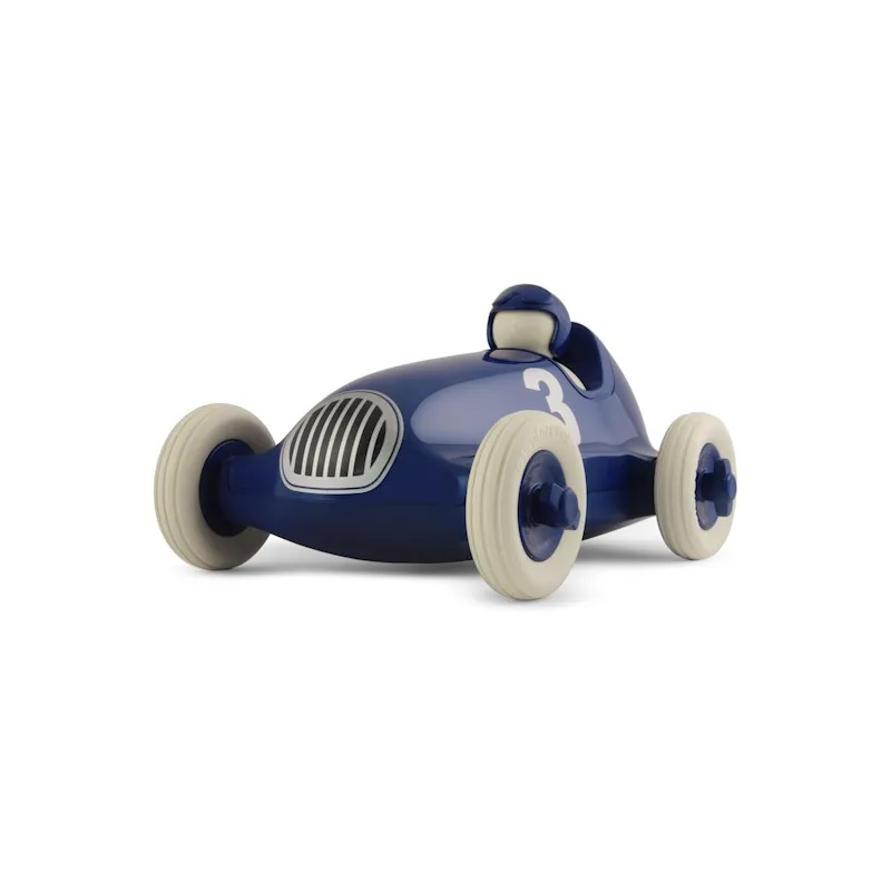 Voiture de course Playforever bleu métal