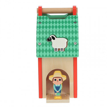 Ma belle ferme des formes en bois - Ingela P. Arrhenius - Vilac 7623