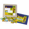 Jeu puzzle magnétique 'Mon petit safari' SEPP jeux