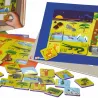 Jeu puzzle magnétique 'Mon petit safari' SEPP jeux